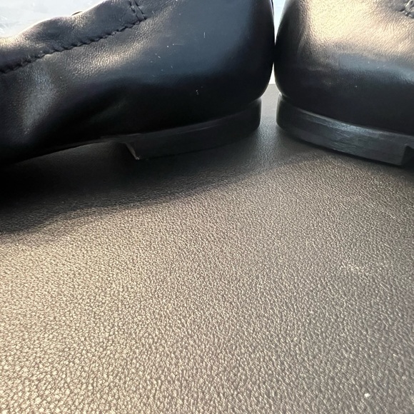 AGL Black Cap Toe Ballet Flats - Picture 7 of 7